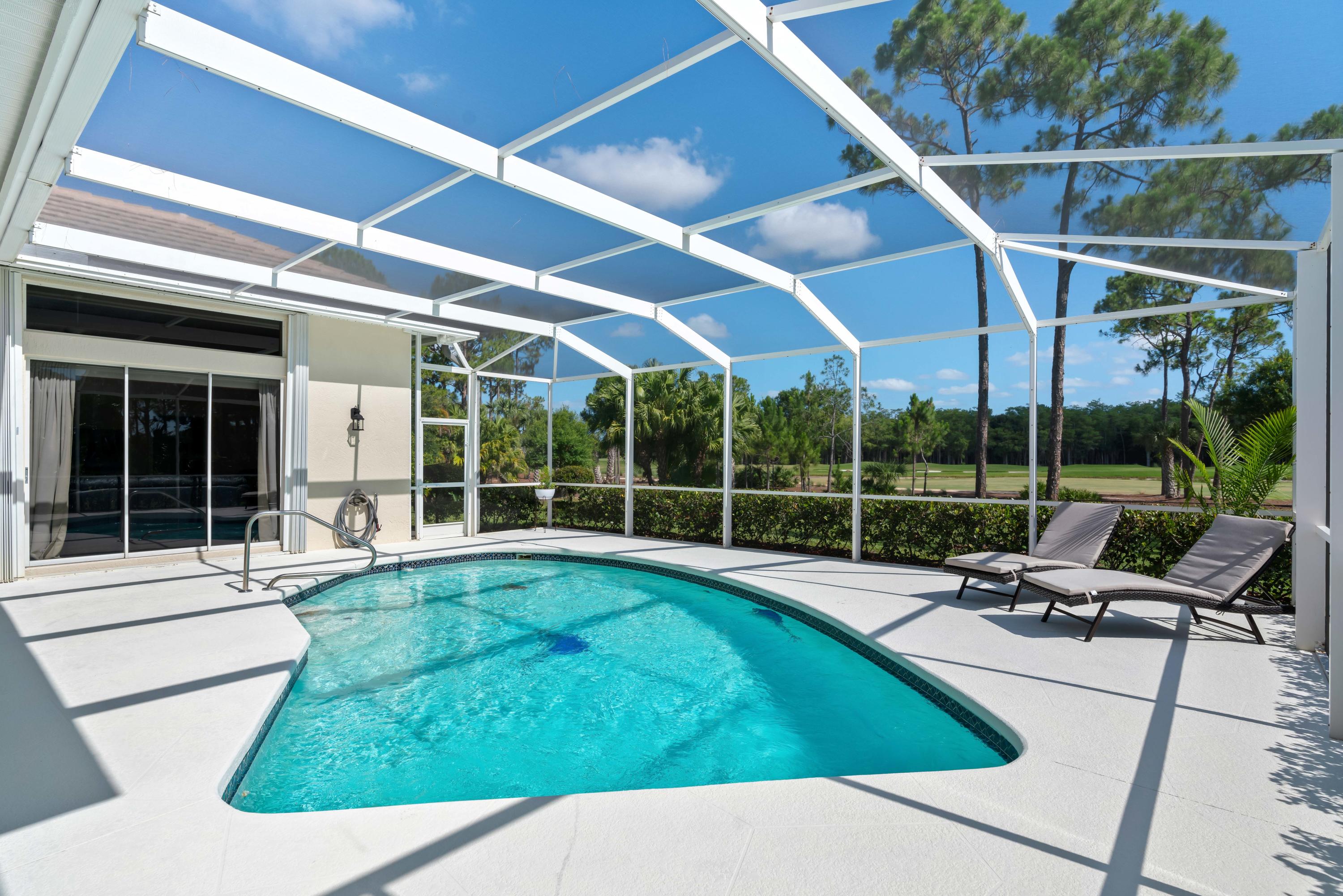 1440 Southeast Colony Way Jupiter, FL 33478 - Photo 50 of 57 Screened Pool