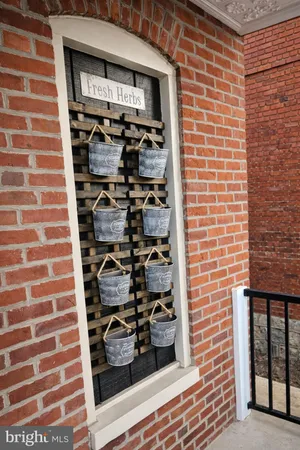 a front view of a house with windows