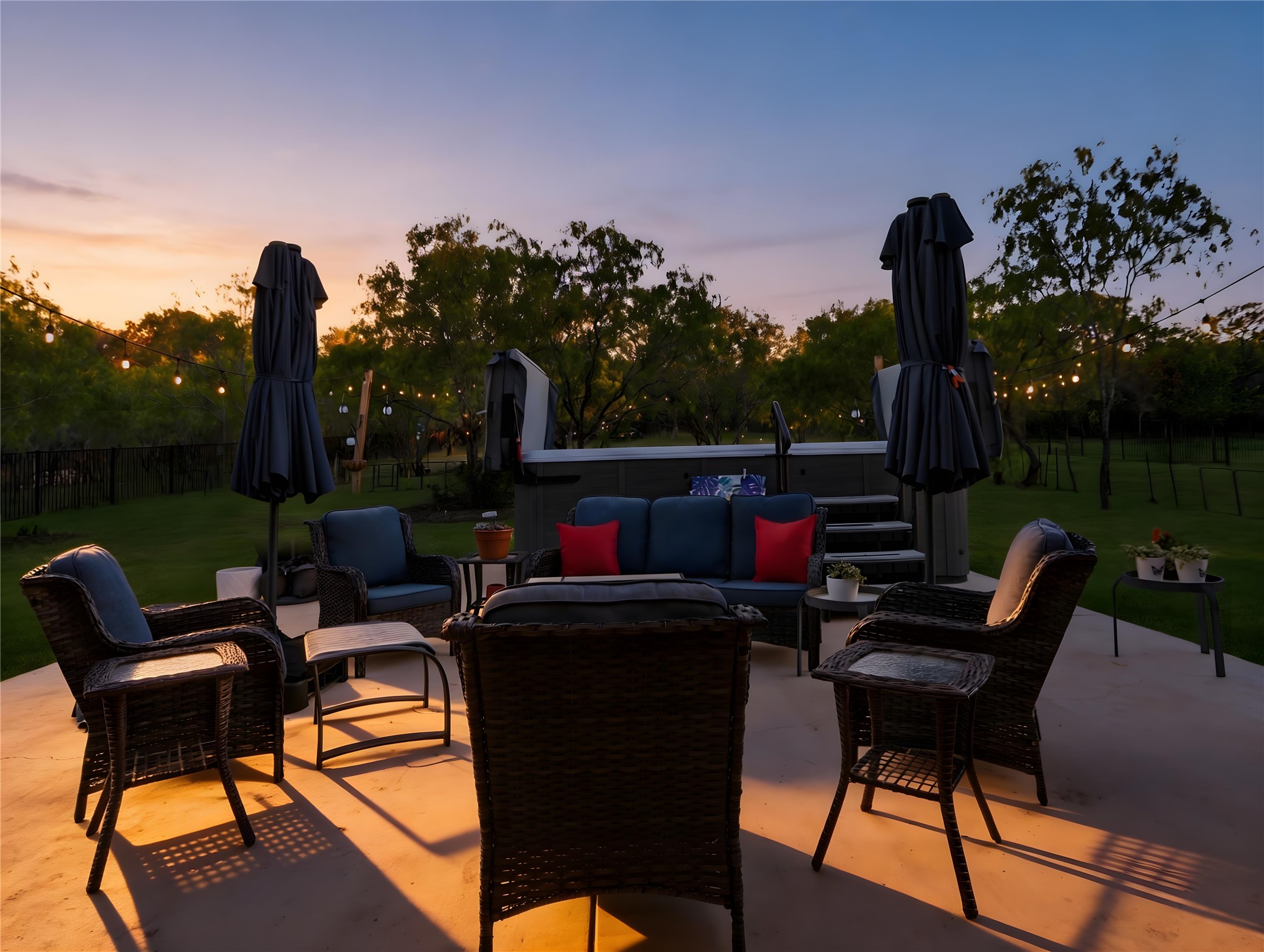 316 Raptor Beak Way Cedar Creek, TX 78612 - Photo 1 of 30 Backyard designed for relaxing and entertaining.