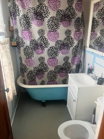 75 Winthrop Street Woonsocket, RI 02895 - Photo 25 of 30 a bathroom with a sink and toilet