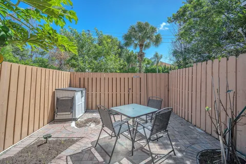 a view of outdoor seating