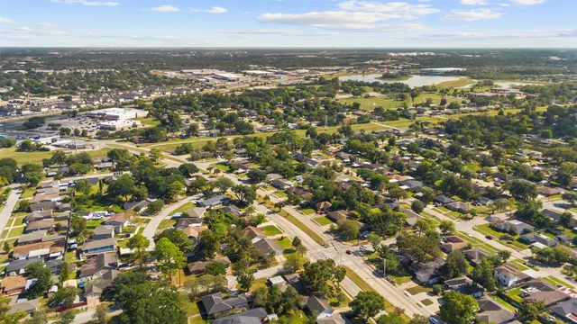 a view of city and ocean