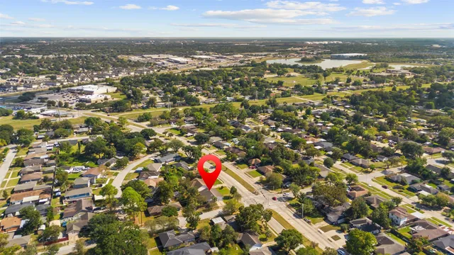 a view of city and mountain