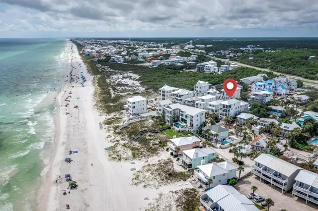a living room filled with furniture