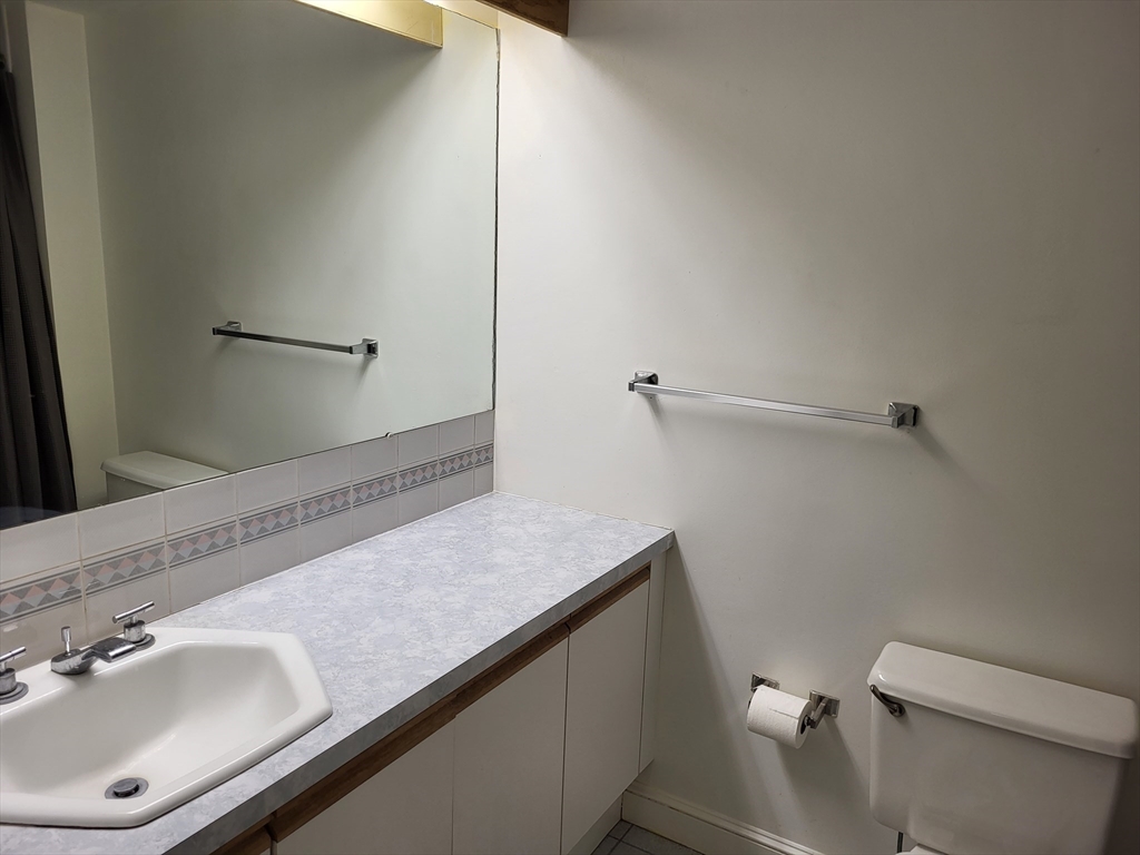 35 Walden Street, Unit 3B Cambridge, MA 02140 - Photo 15 of 39 a bathroom with a sink and a mirror
