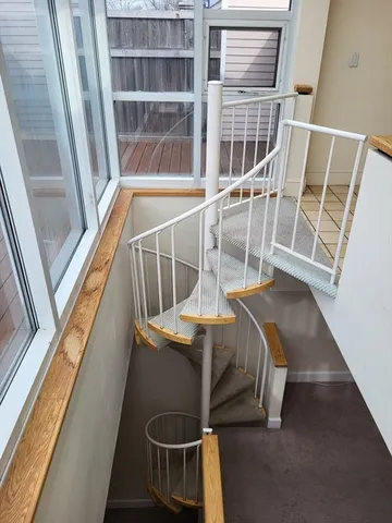 a view of front door of house