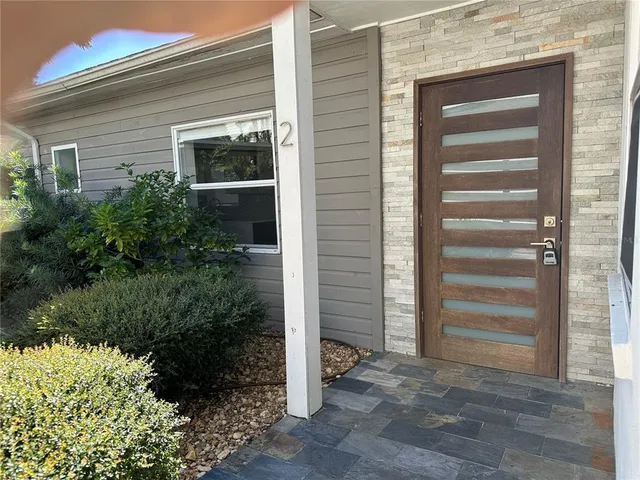 a view of outdoor space and deck