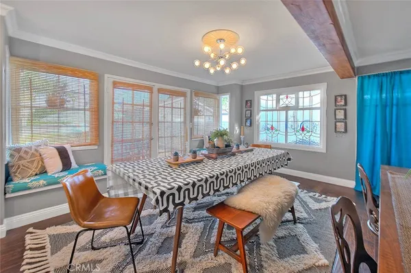 a very nice looking room with a large window