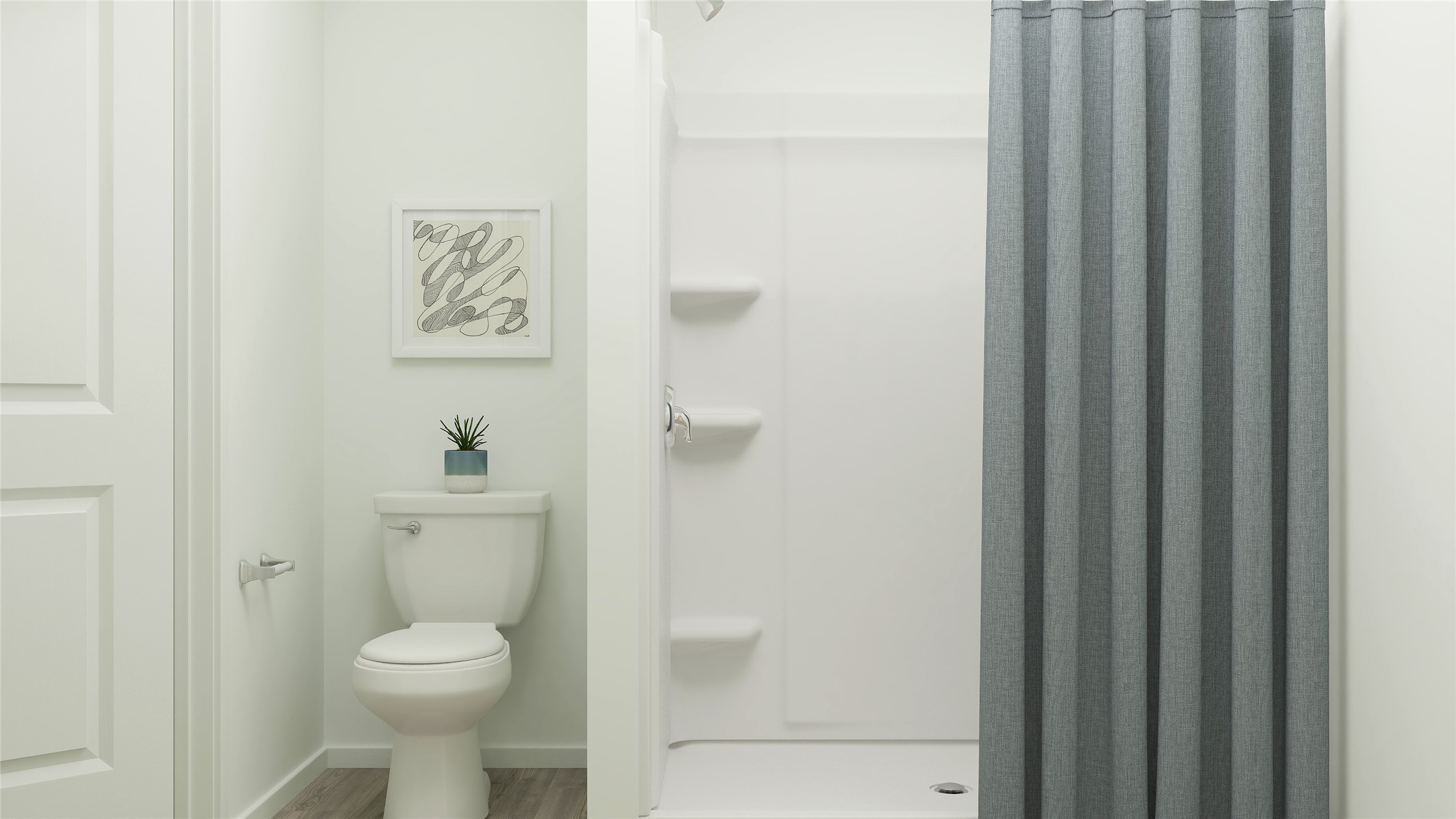 436 Jones Bch Lane Jarrell, TX 76537 - Photo 27 of 30 a white toilet sitting next to a bathroom sink