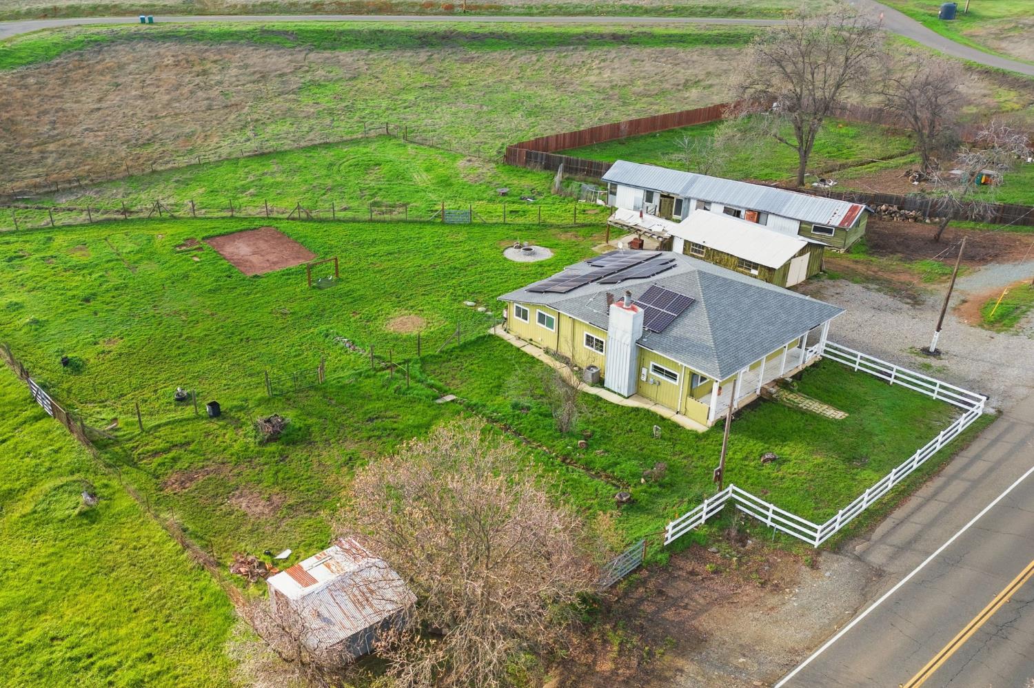 7580 Latrobe Road Shingle Springs, CA 95682 - Photo 41 of 56 an aerial view of a house