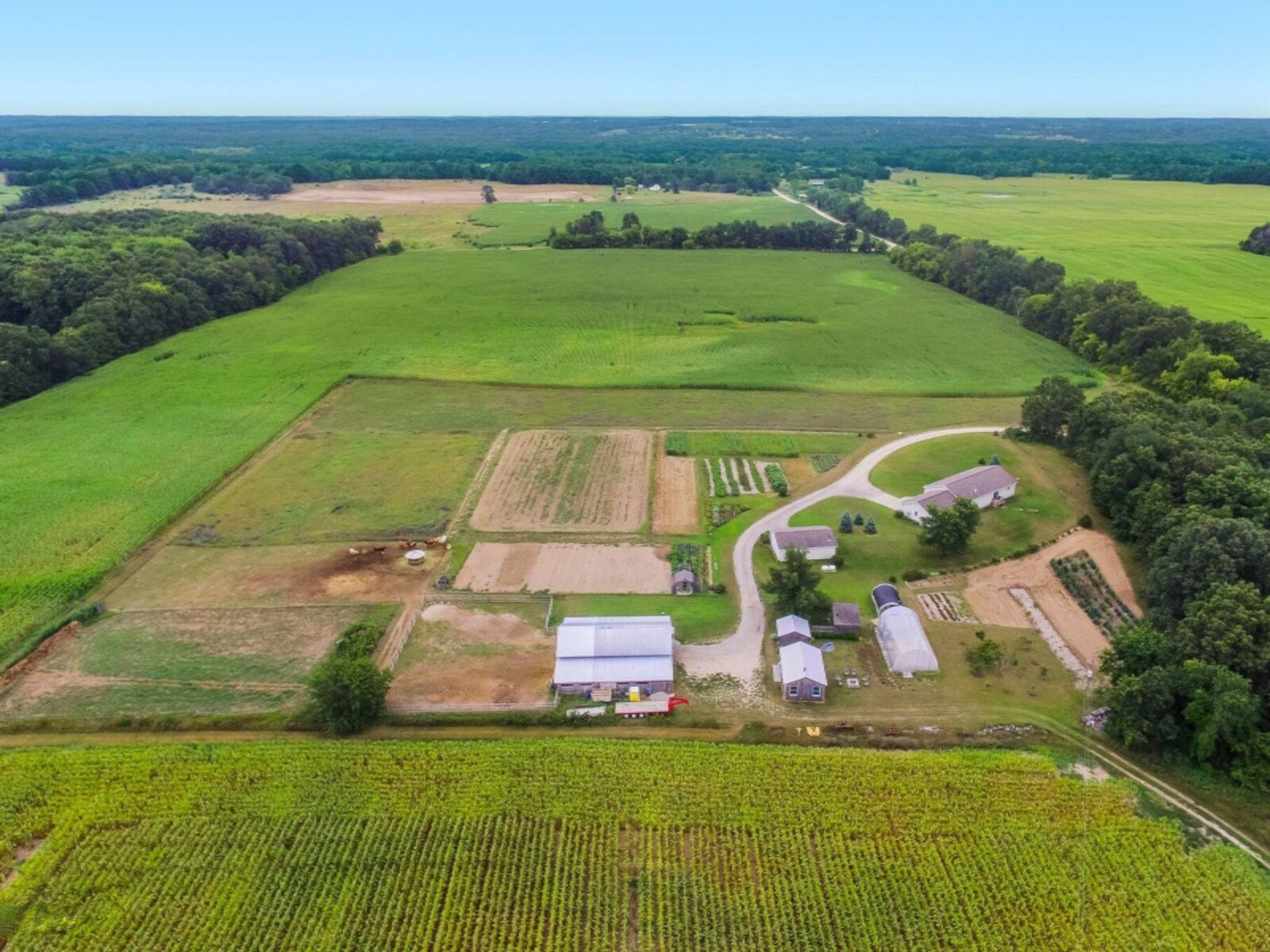 8283 West County Line Road Greenville, MI 48838 - Photo 40 of 40 County aerial 4