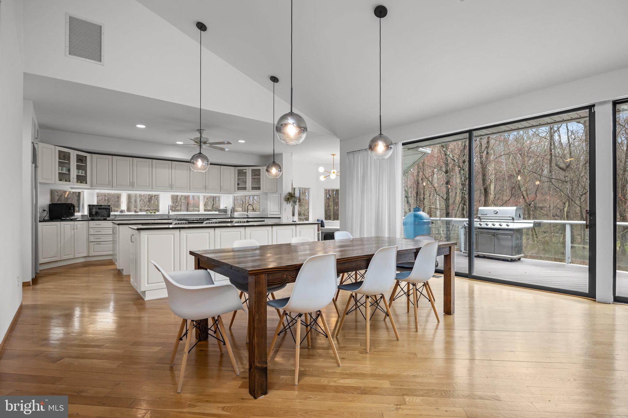 1223 Old Ford Road Huntingdon Valley, PA 19006 - Photo 15 of 36 a dining area with glass top table and chairs