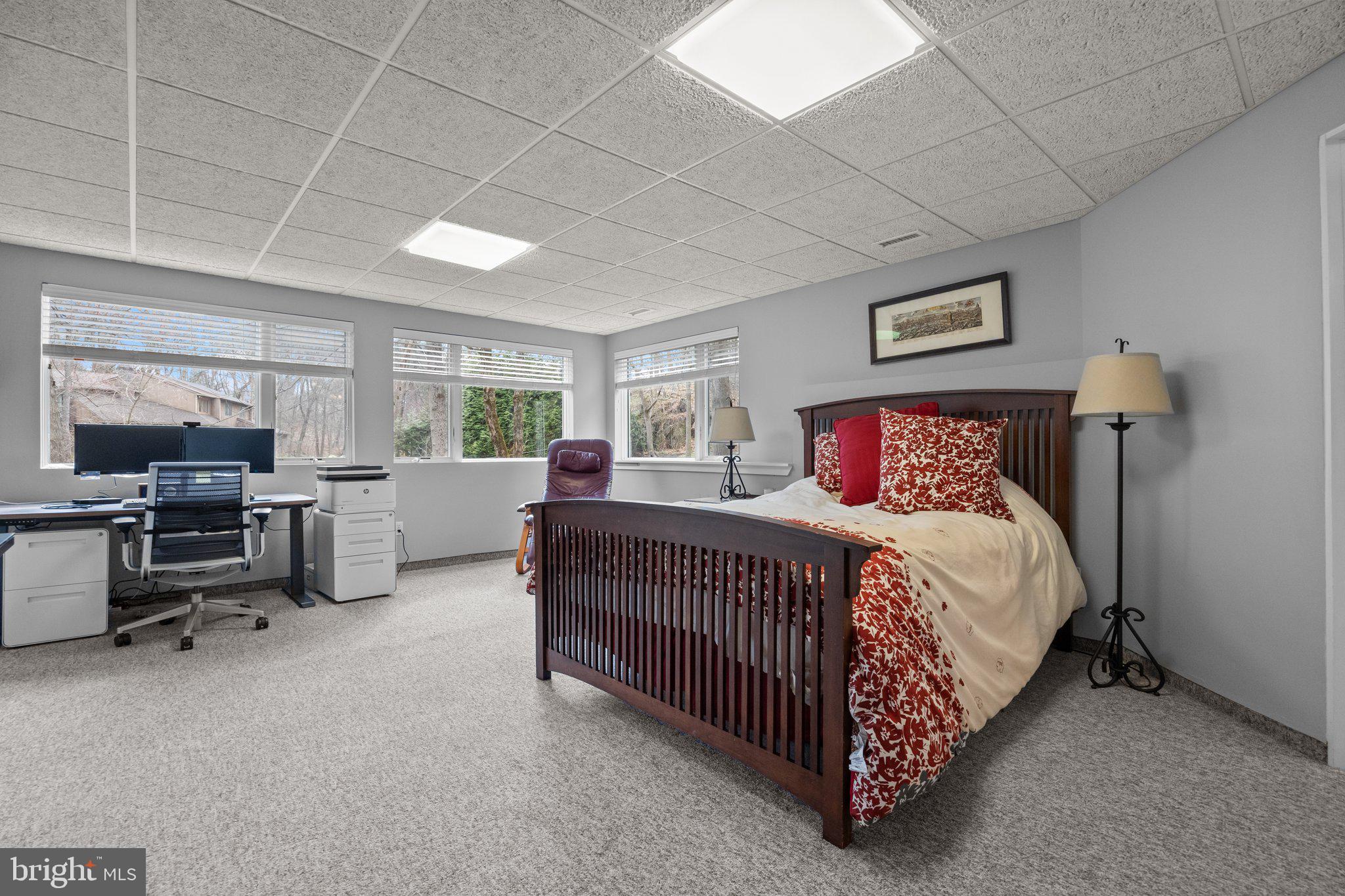 1223 Old Ford Road Huntingdon Valley, PA 19006 - Photo 20 of 36 a bedroom with bed and a large window