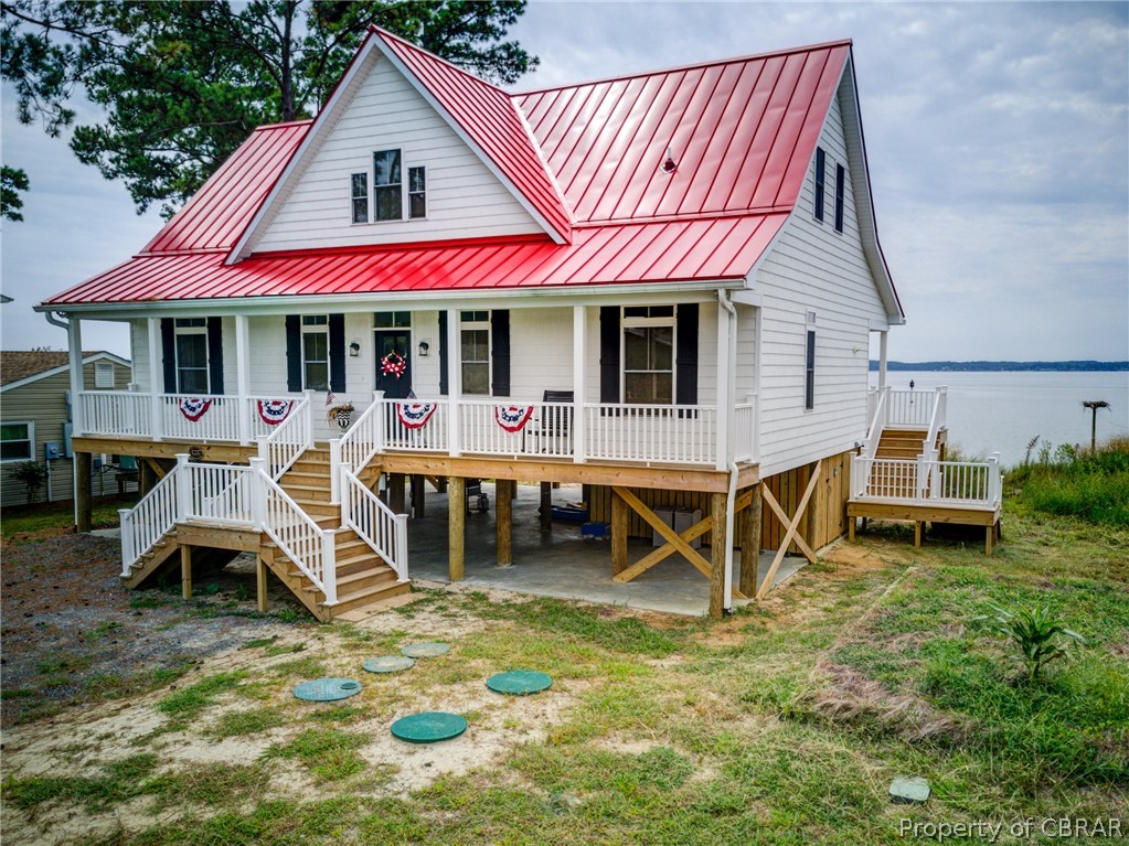1237 Little Florida Road Farnham, VA 22460 - Photo 5 of 50 an outdoor space with furniture and garden