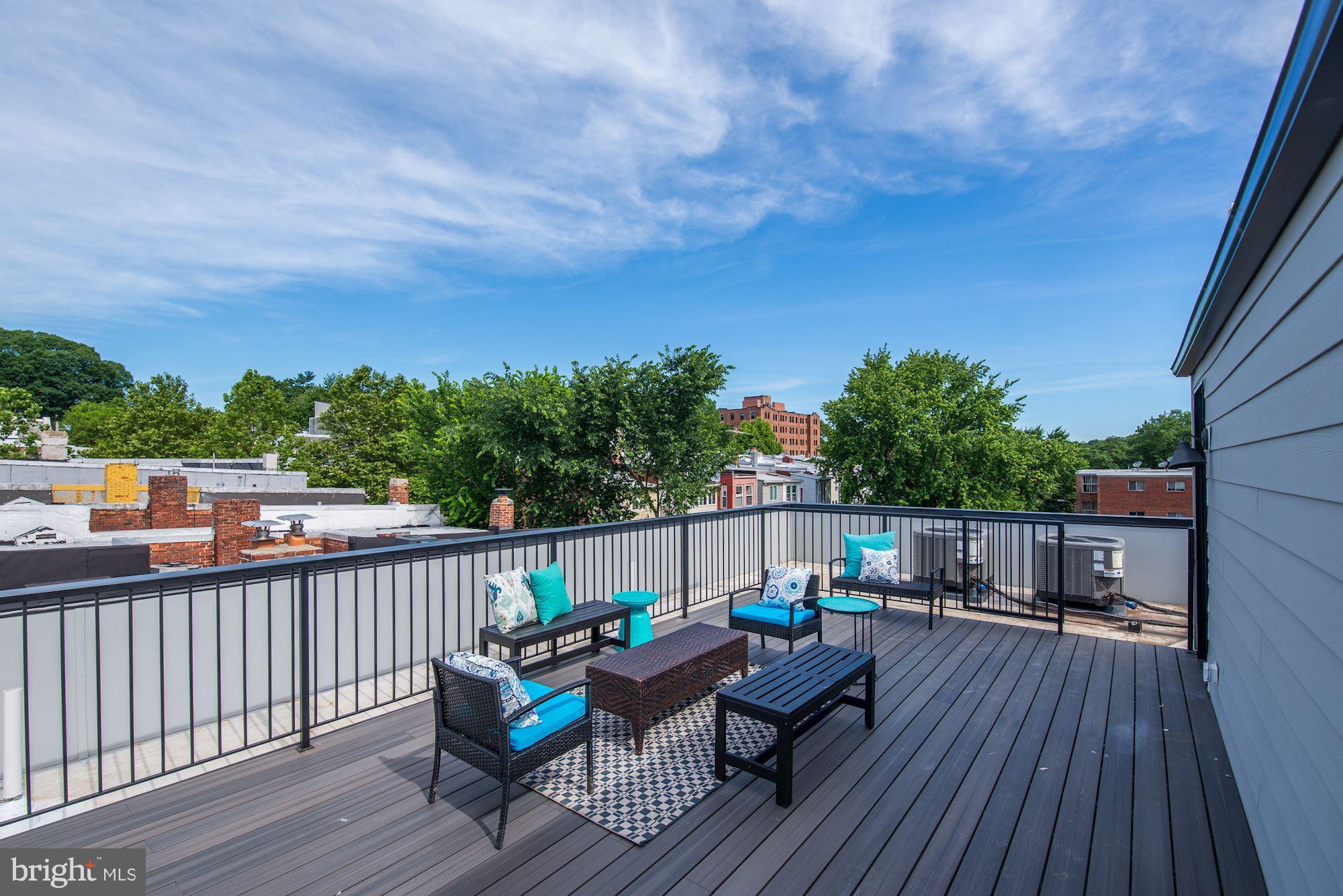 310 V Street Northeast, Unit 2 Washington, DC 20002 - Photo 13 of 22 AMAZING Private roof deck