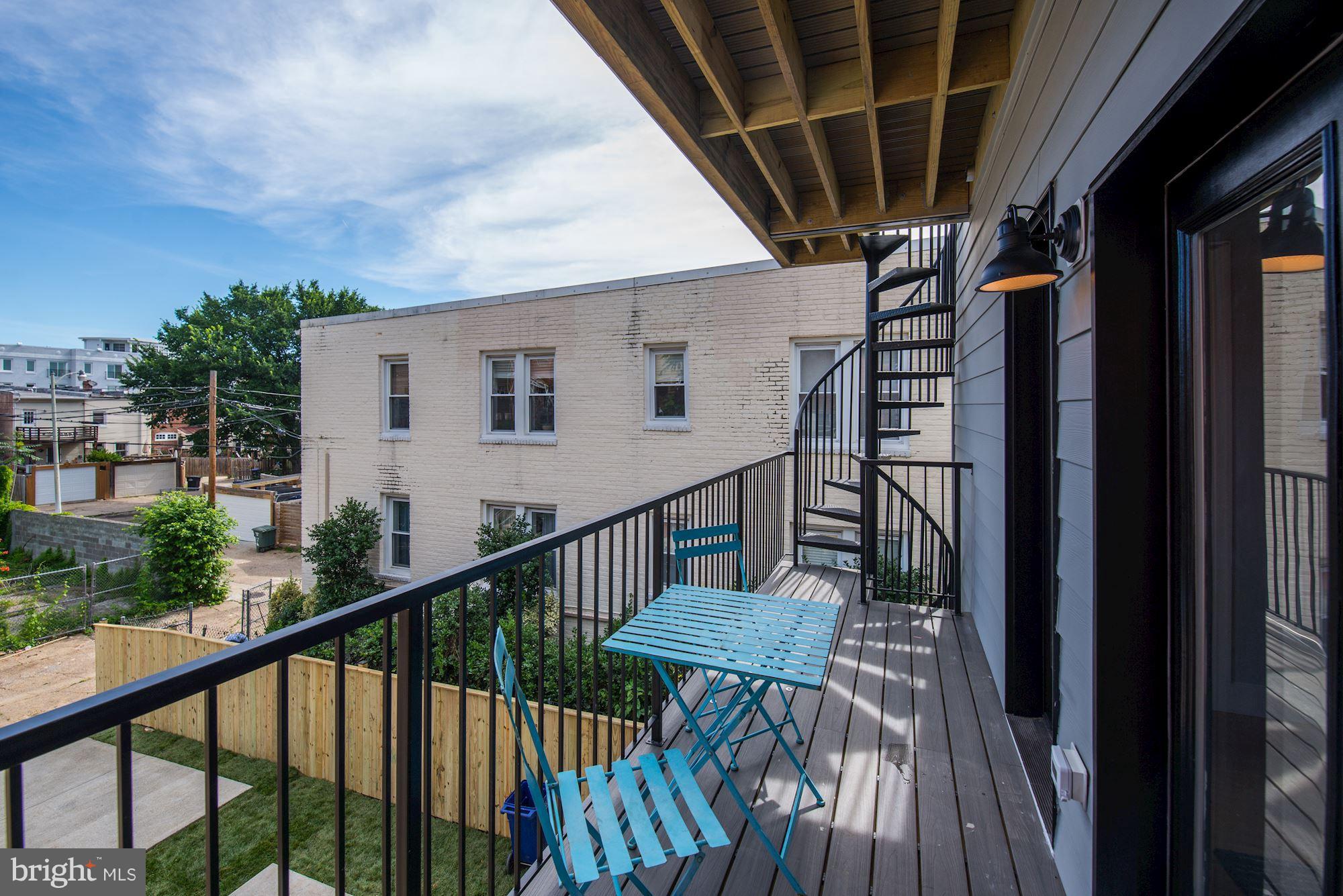 310 V Street Northeast, Unit 2 Washington, DC 20002 - Photo 8 of 22 A SECOND balcony to enjoy your morning coffee on
