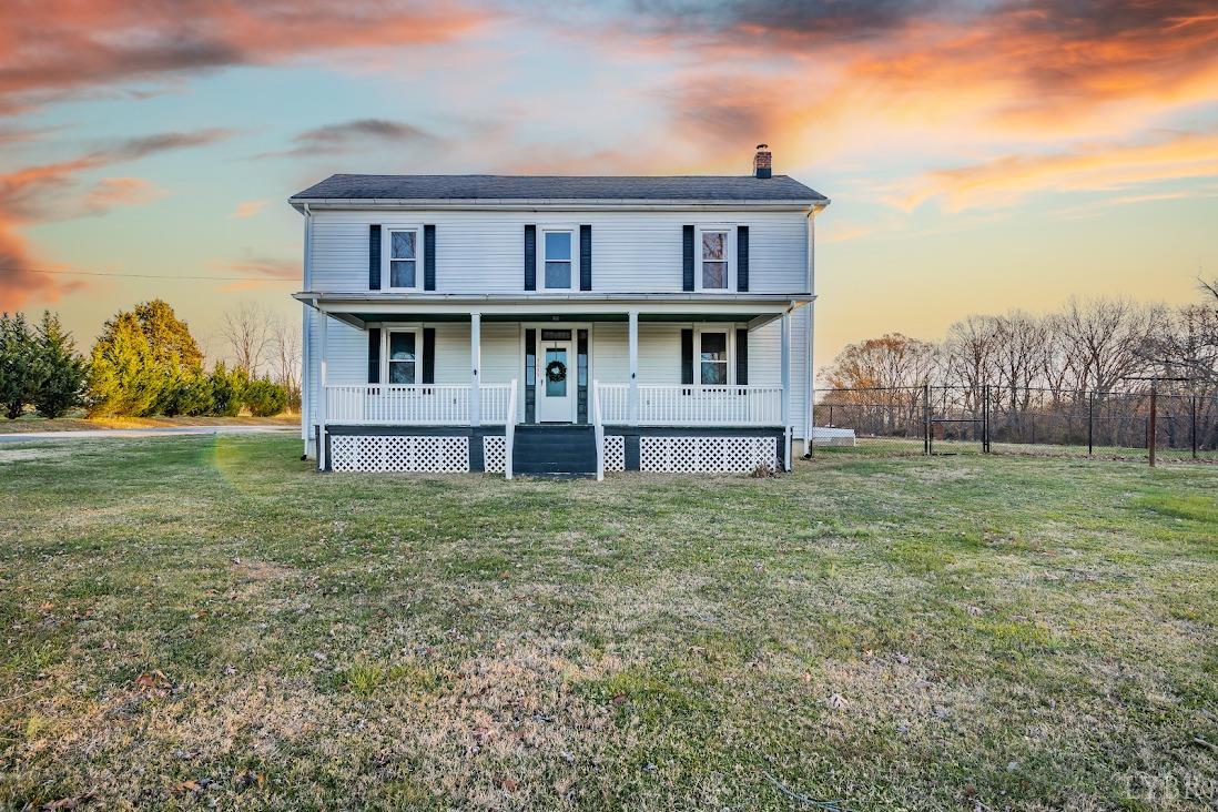 3655 Lowry Road Goode, VA 24556 - Photo 46 of 46 a front view of a house with garden