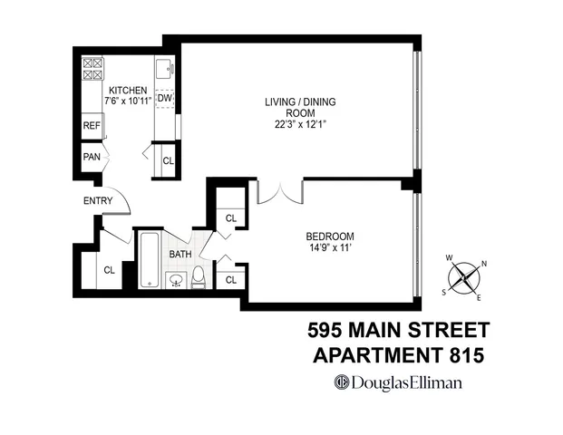$528,306 | 595 Main Street, Unit 815 | Roosevelt Island