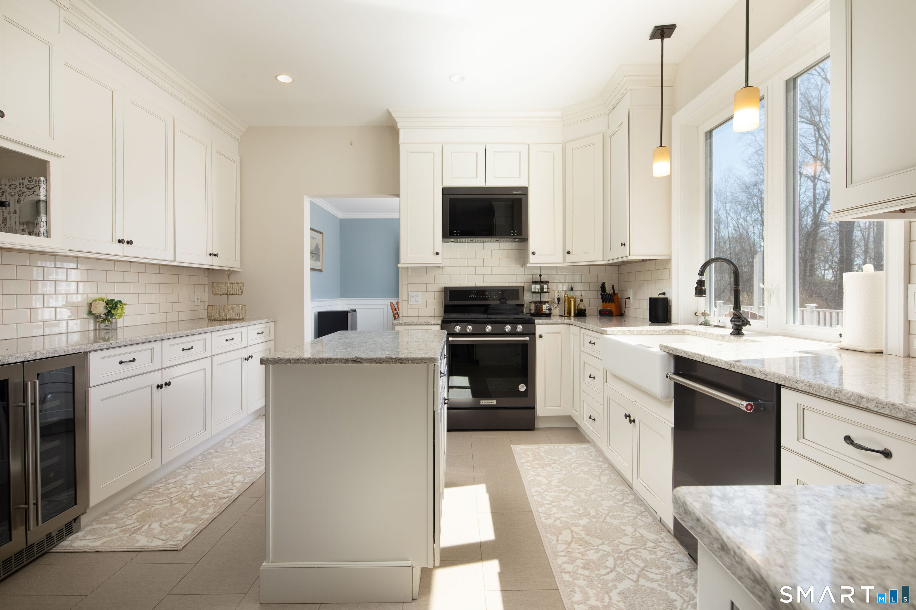 27 Smoke Ridge Drive Sherman, CT 06784 - Photo 14 of 40 The bright kitchen has a great layout and offers beauty and funtionality