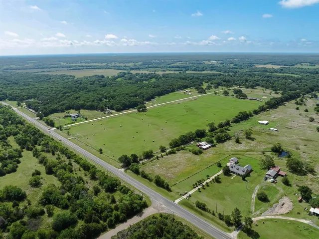 an aerial view of a football ground