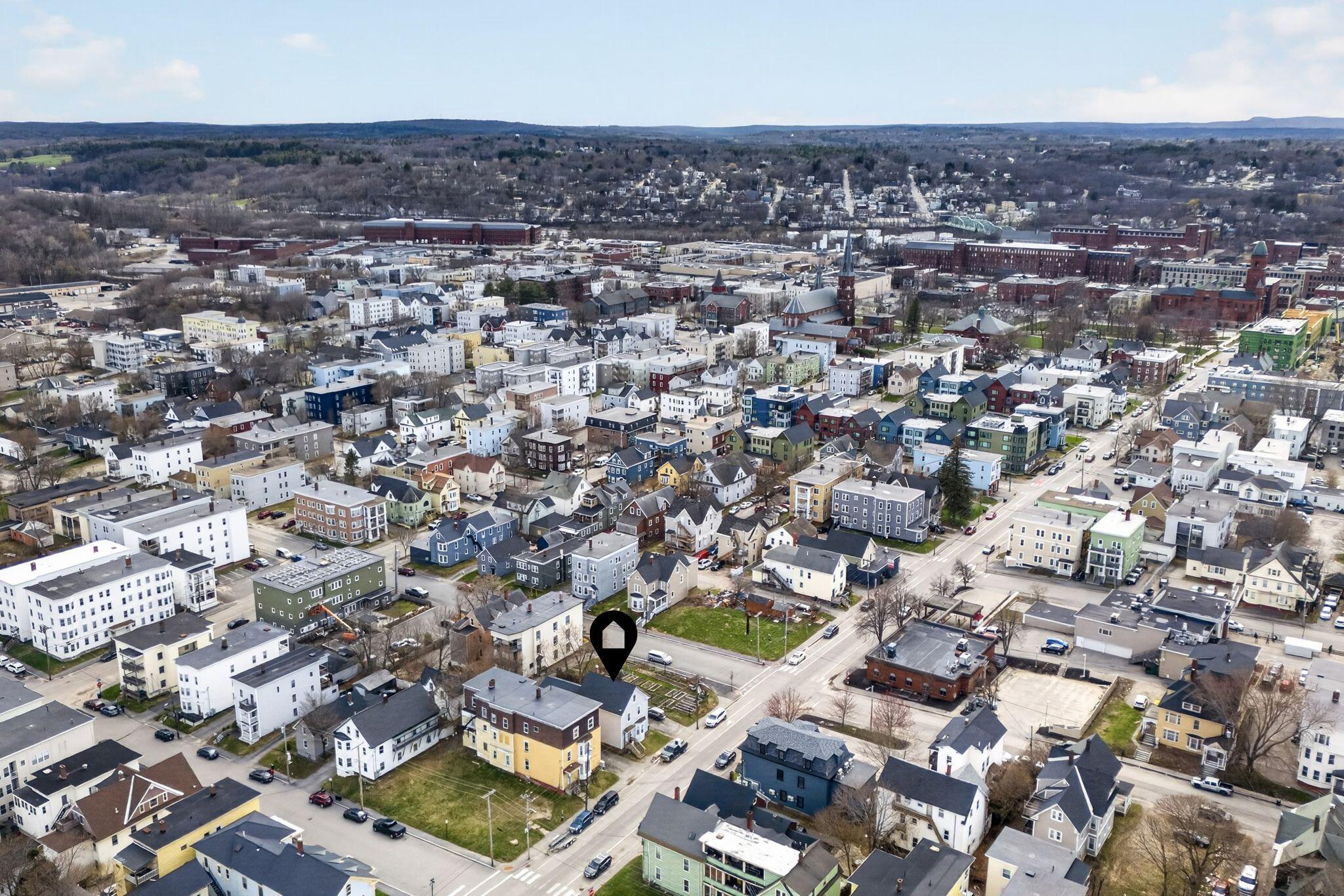 153 Pine Street Lewiston, ME 04240 - Photo 36 of 38 Aerial