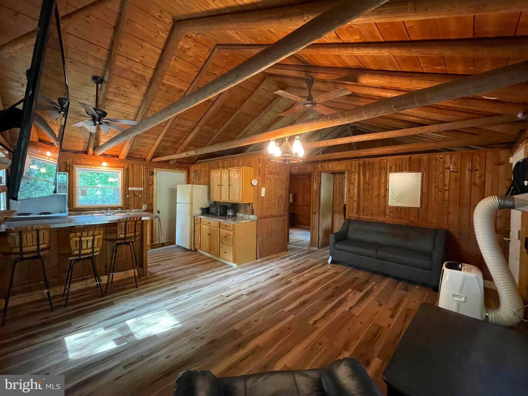 207 Raging River Road Falling Waters, WV 25419 - Photo 7 of 17 Living room and Kitchen