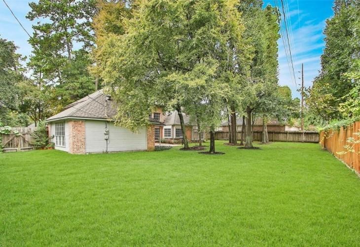 16222 Morningbrook Drive Spring, TX 77379 - Photo 38 of 44 a view of a house with a yard