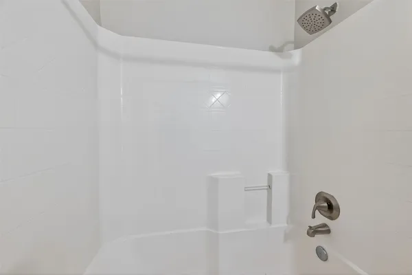 a close up of a bathtub