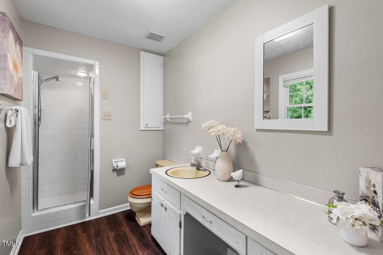 5414 Ventoria Road Durham, NC 27712 - Photo 23 of 51 Primary Bathroom w/ New LVP