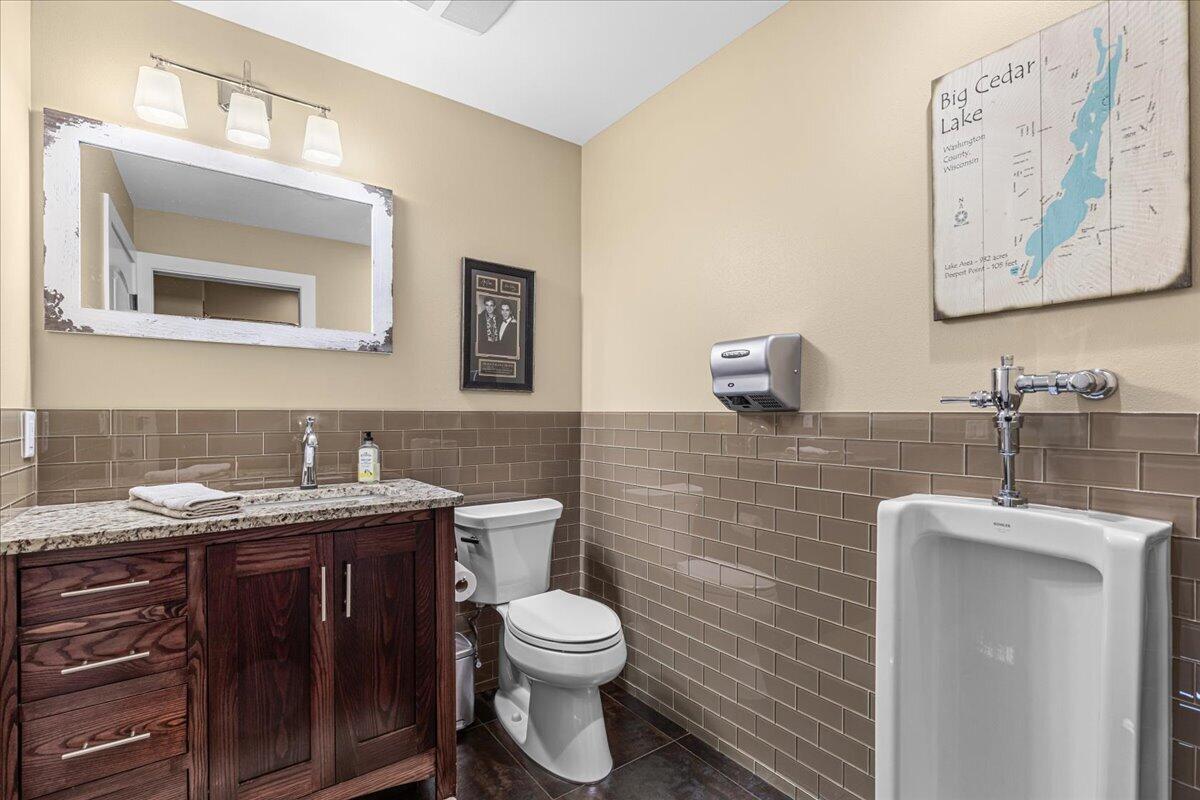 4763 Fontana Beach Road, Unit 4762 Polk, WI 53086 - Photo 49 of 100 Lower Level Bathroom#4