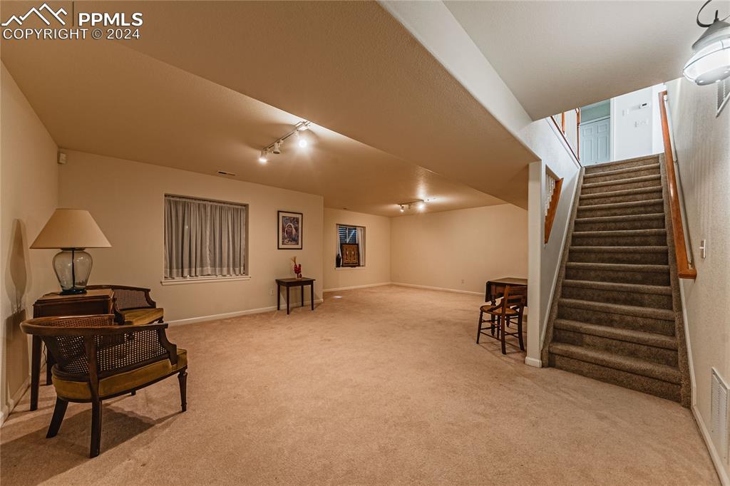 5148 Peak Villa Heights Colorado Springs, CO 80917 - Photo 28 of 45 Stairs to basement level