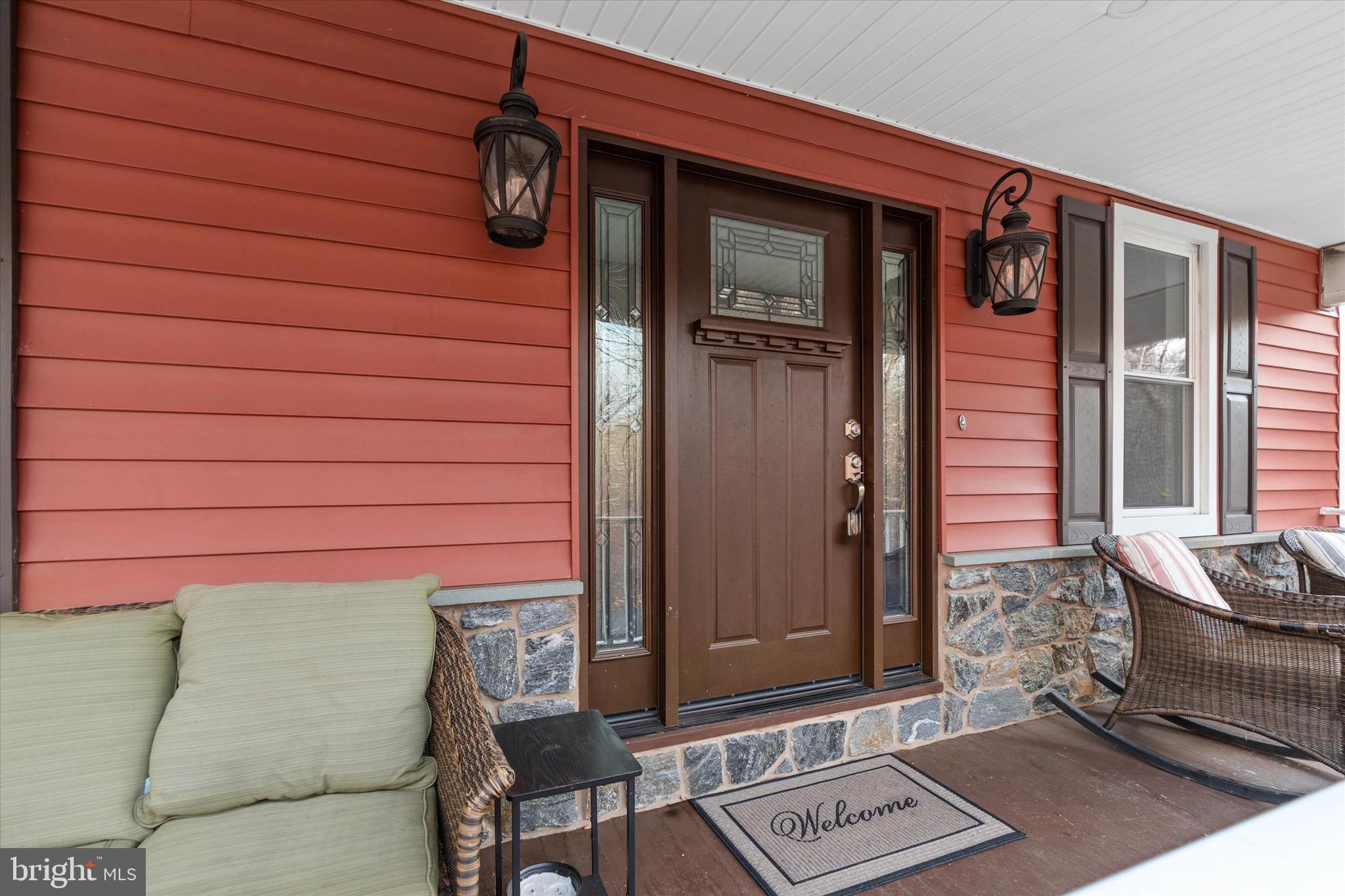 88 Locksley Road Glen Mills, PA 19342 - Photo 5 of 48 Front Porch Entrance