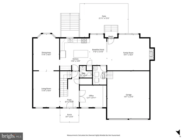 a spacious bedroom with a balcony a bed and a couch