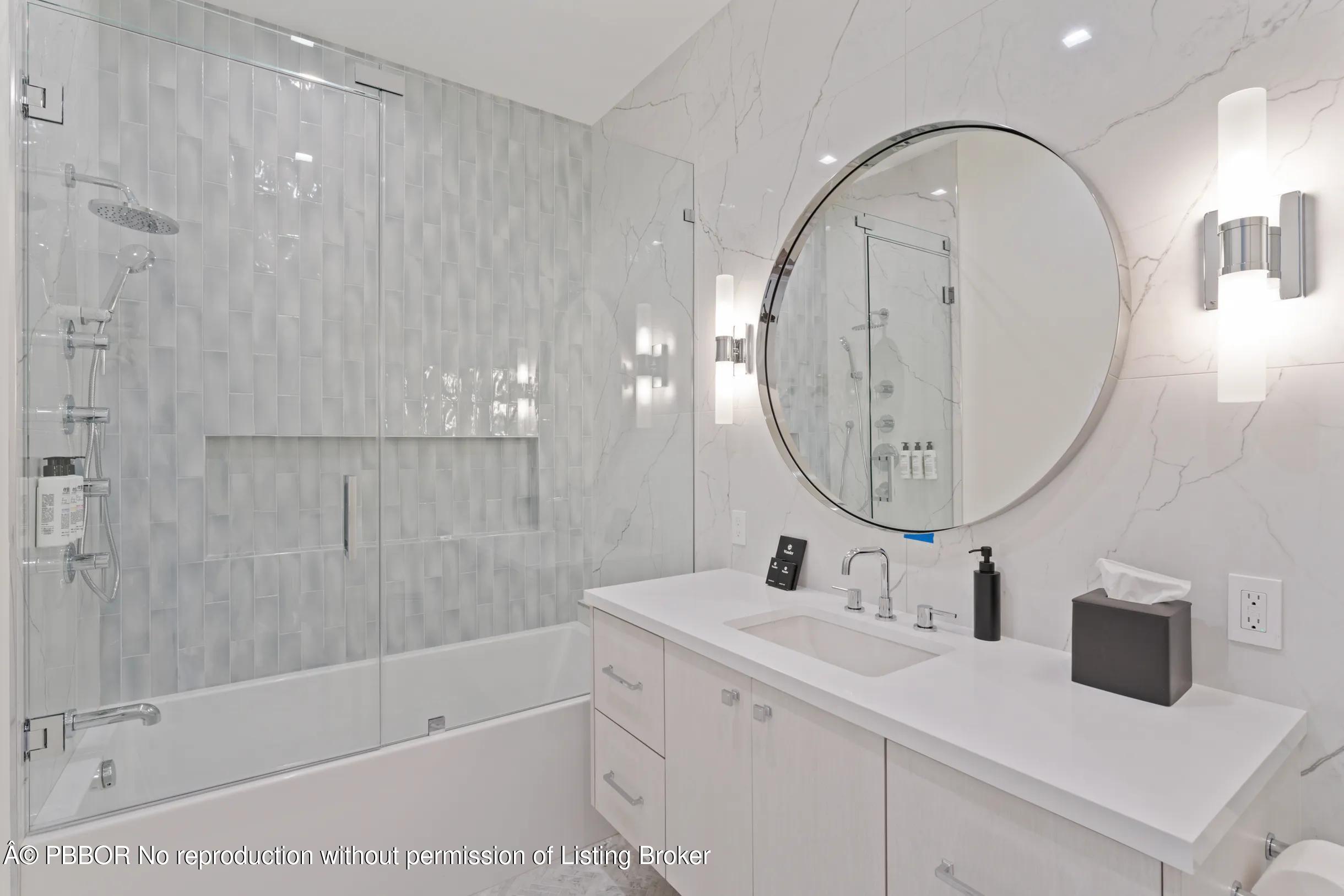 Undisclosed Address West Palm Beach, FL 33407 - Photo 31 of 57 a bathroom with a sink mirror and a bath tub