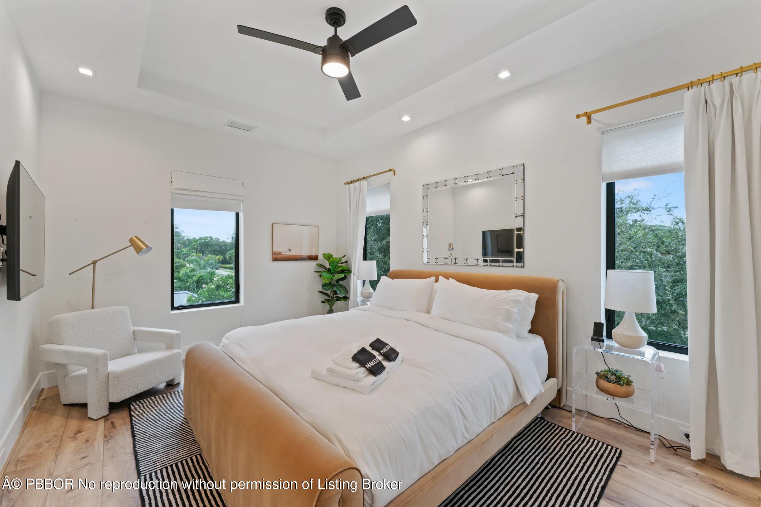 Undisclosed Address West Palm Beach, FL 33407 - Photo 33 of 57 a large white bed in a white room