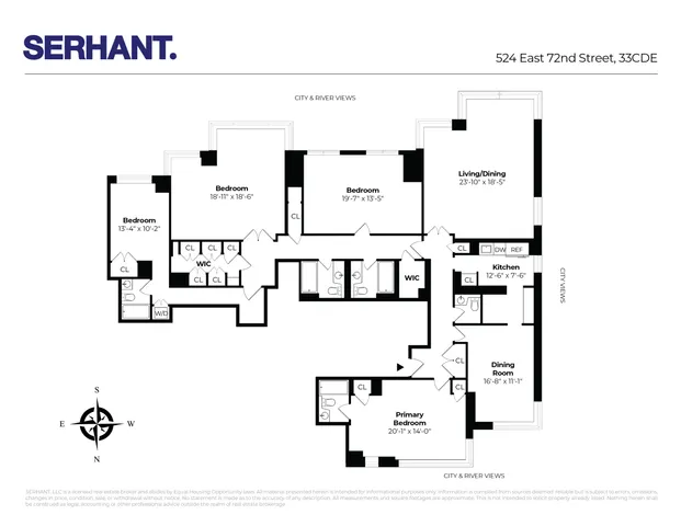 $3,875,000 | 524 East 72nd Street, Unit 33CDE | Lenox Hill