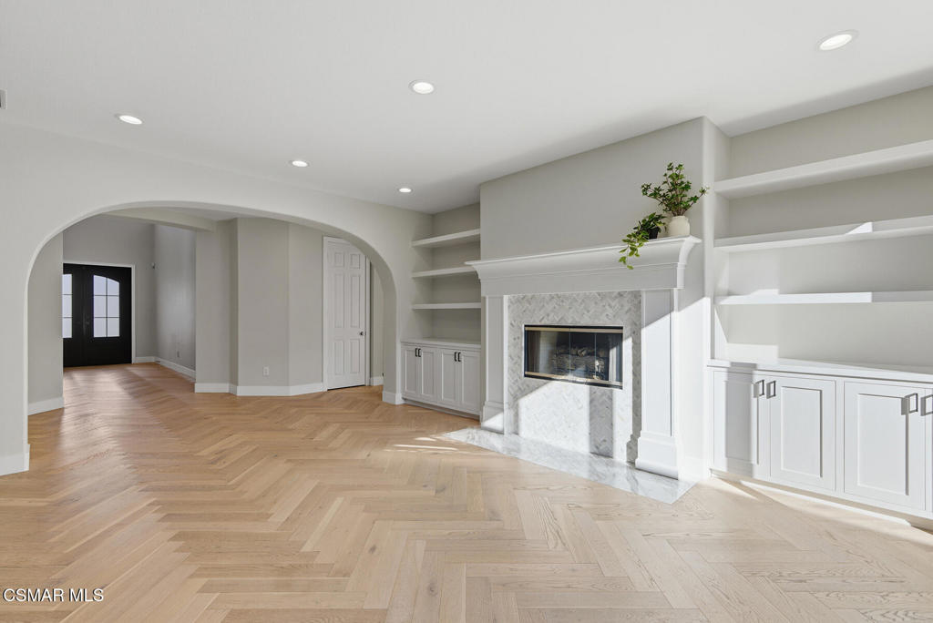 4630 Rio Bravo Court Moorpark, CA 93021 - Photo 9 of 43 a view of an empty room with a fireplace