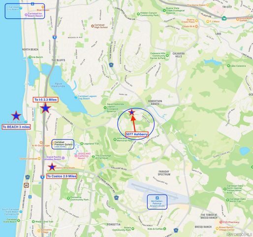 $2,265,000 | 5077 Ashberry Road, Carlsbad, CA 92008