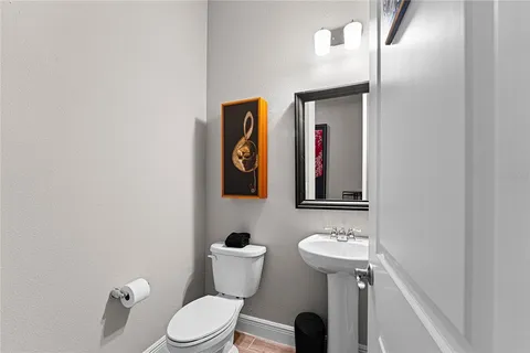 a living room with water view and couch