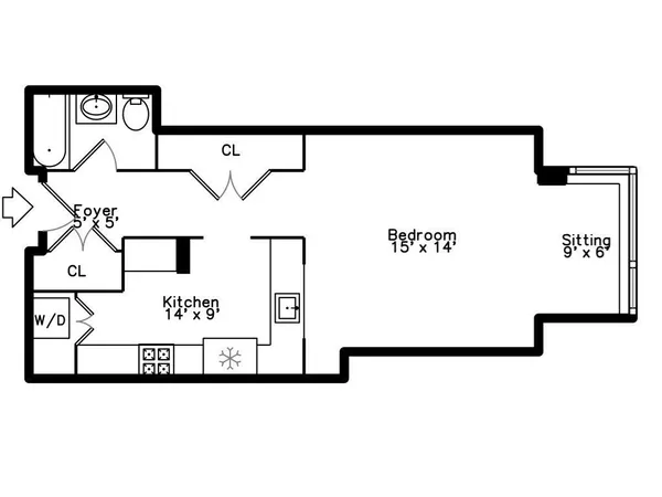 $3,100 | 1 Charles Street South, Unit 807, Boston, MA 02116