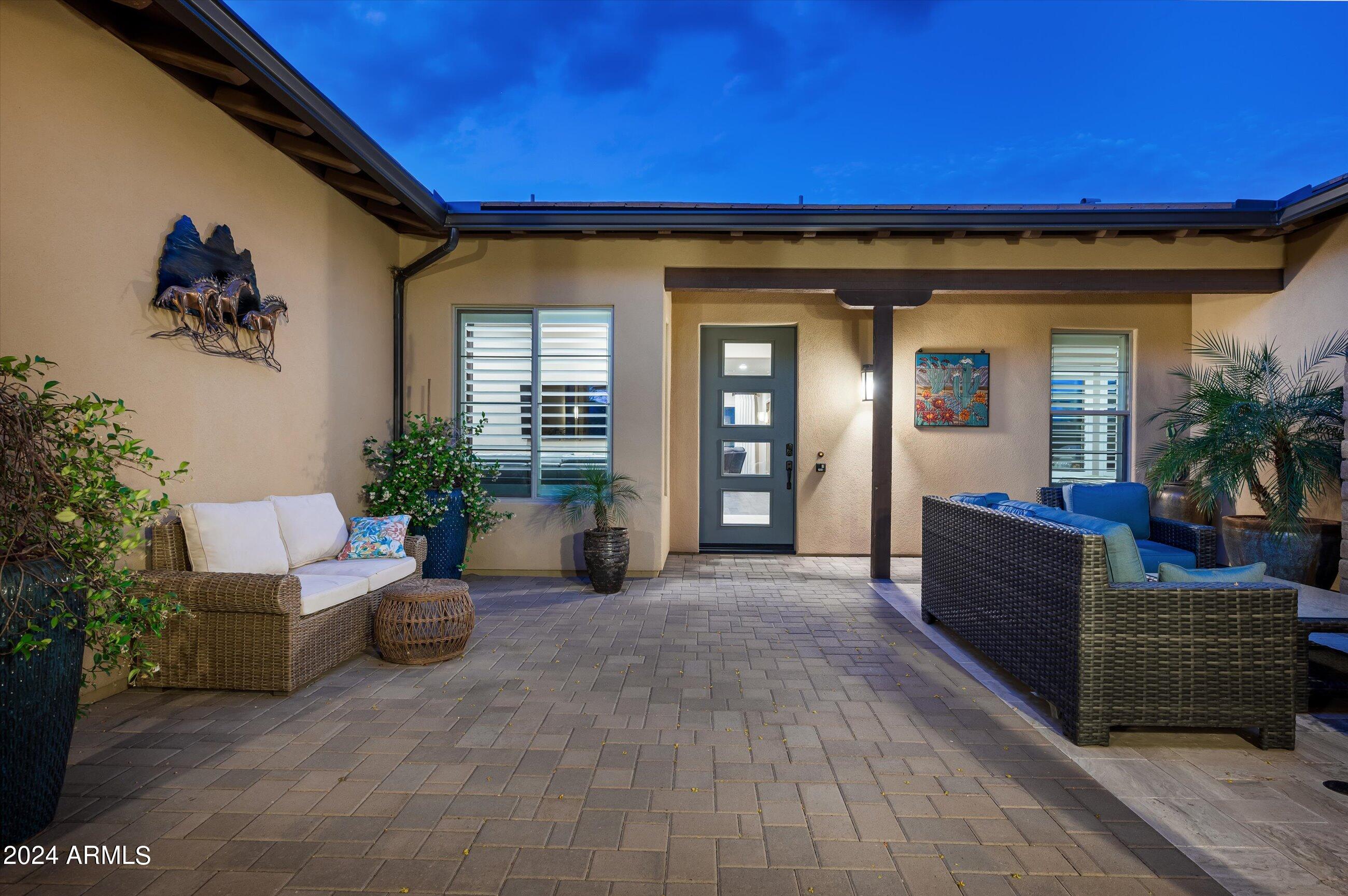 28623 North Sweep Court Rio Verde, AZ 85263 - Photo 5 of 61 Front Courtyard