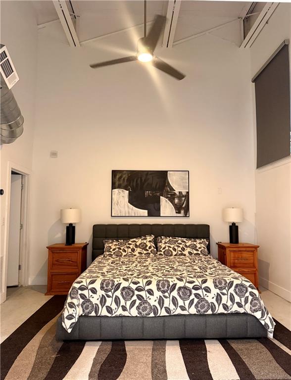 807 Field Street Southeast Atlanta, GA 30316 - Photo 8 of 8 a bed sitting in a bedroom next to a window with a wooden floor