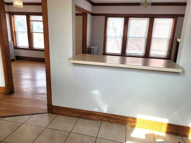 a view of front door