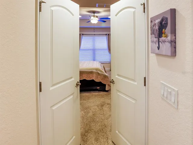 an aerial view of residential house with outdoor space