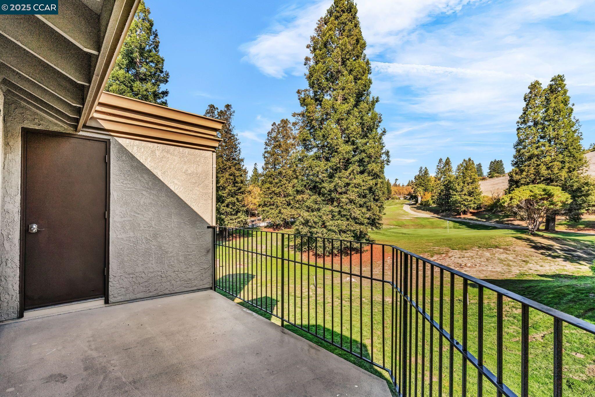 440 Canyon Woods Place, Unit C San Ramon, CA 94582 - Photo 13 of 17 a view of a balcony with an outdoor space