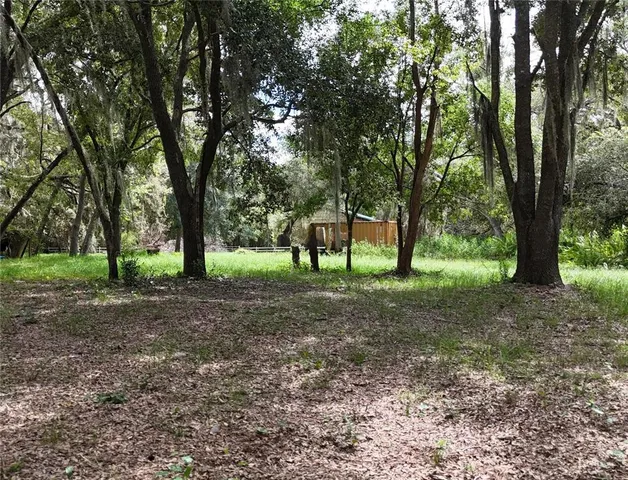 a view of outdoor space with trees