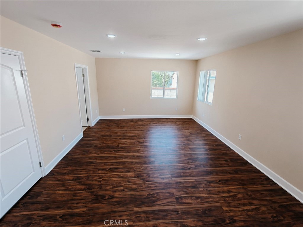 2523 Maynard Drive Duarte, CA 91010 - Photo 35 of 61 a view of an empty room with wooden floor and a window