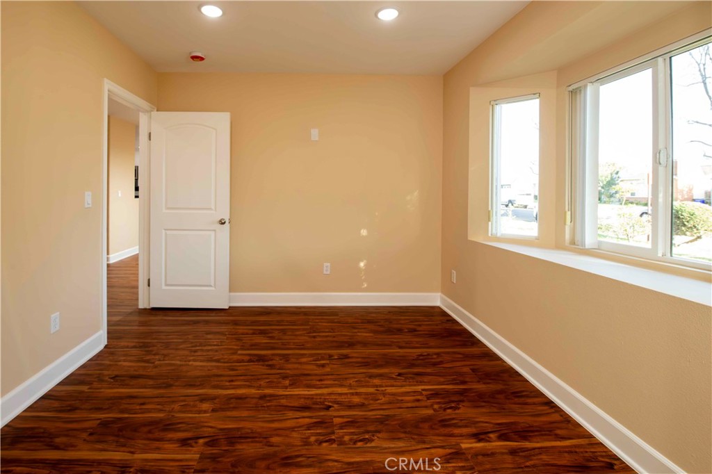 2523 Maynard Drive Duarte, CA 91010 - Photo 37 of 61 a view of an empty room with wooden floor and a window