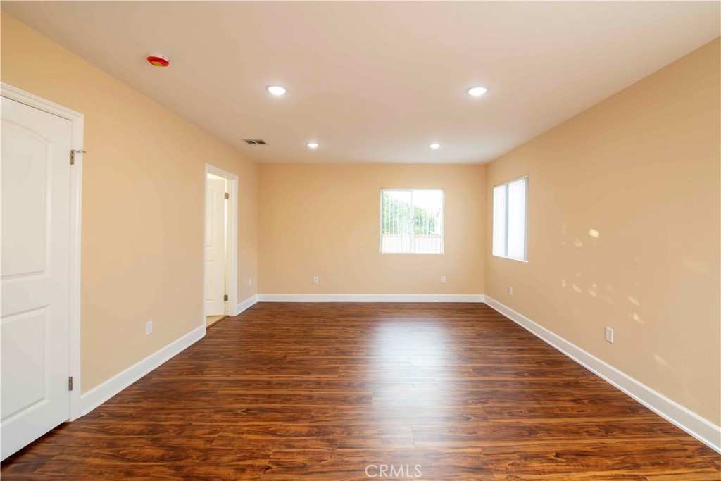 2523 Maynard Drive Duarte, CA 91010 - Photo 47 of 61 a view of an empty room with wooden floor and a window