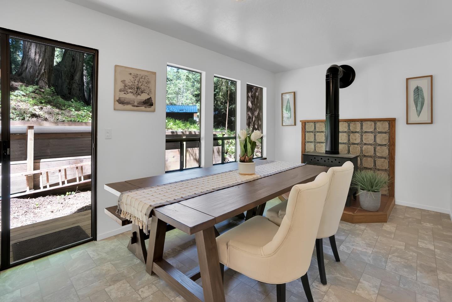 22540 Echo Drive Los Gatos, CA 95033 - Photo 12 of 41 a dining room with furniture and window
